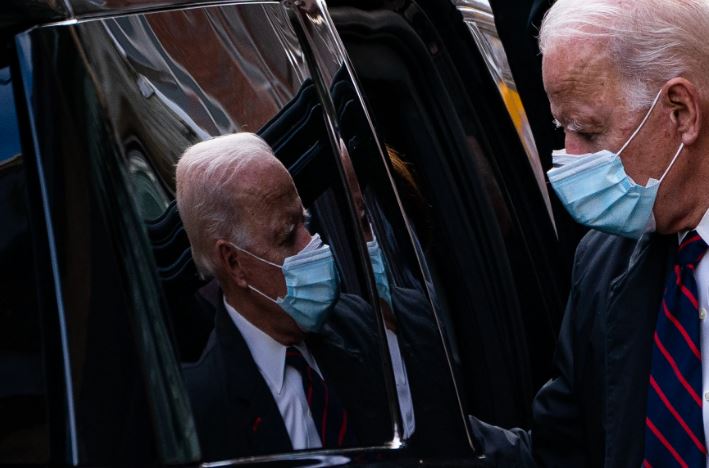 Sleepy Joe Biden to Sign Executive Order for Double Mask Mandate
