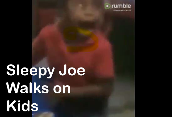 Sleepy Joe Walks in On Kids