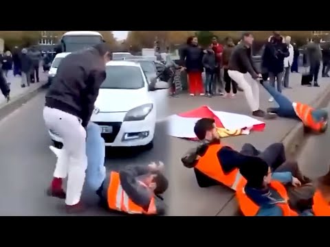 How Europeans Deal with WOKE Protestors!!!