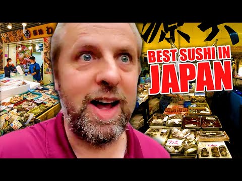 Best Sushi in Japan – Tsukiji Fish Market