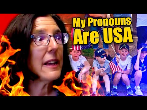 Woke Teachers FREAK OUT as Students Chant ‘My Pronouns Are USA!’