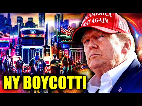 New York Trucker Boycott Gaining Momentum – More Drivers Join! Trump Shows Support