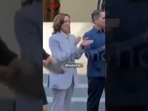 Kamala Harries Gets PLAYED In Puerto Rico 😂🤣 #shorts